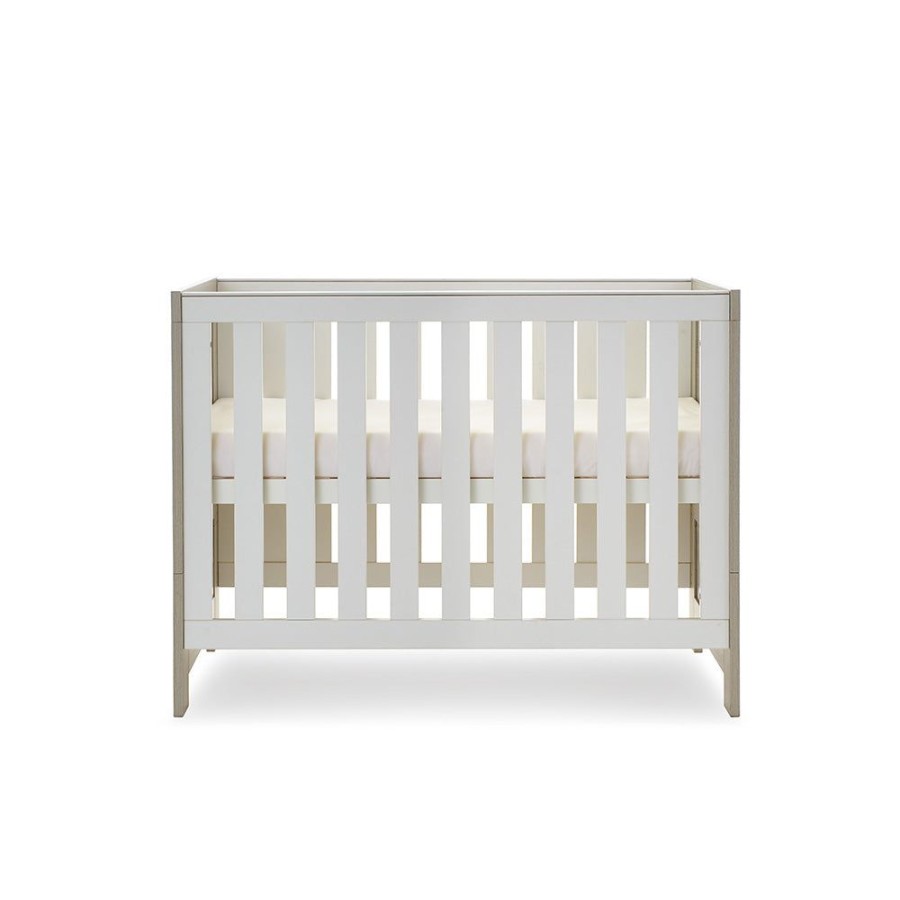 Nursery & Home Obaby 2 Piece Sets | Obaby Nika Mini 2Pc Nursery Furniture - Grey Wash & White