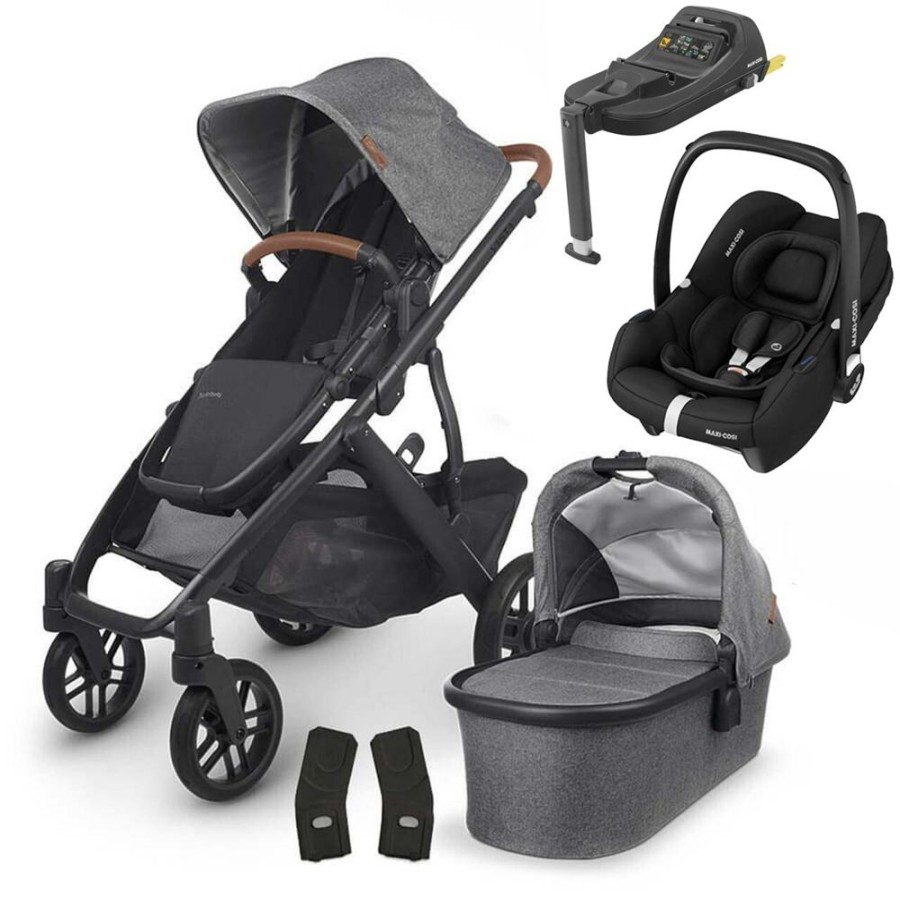 Prams & Pushchairs UPPAbaby | Uppababy Vista V2 Travel System With Maxi-Cosi Cabriofix - Greyson