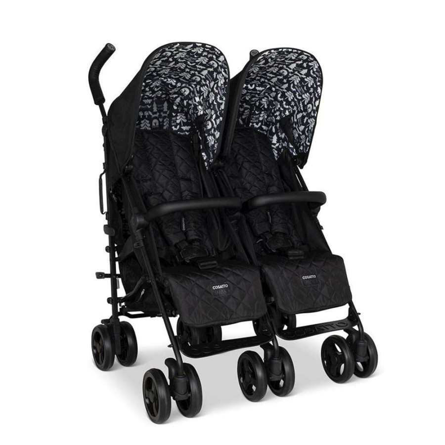 Prams & Pushchairs Cosatto | Cosatto Supa Dupa Twin Stroller - Silhouette