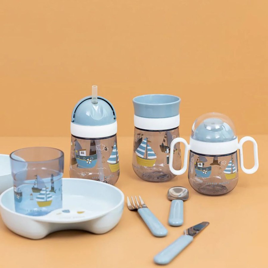 Nursery & Home Little Dutch Nursery Decor | Little Dutch Mepal Dinnerware Set Mio 3 Pcs - Sailors Bay