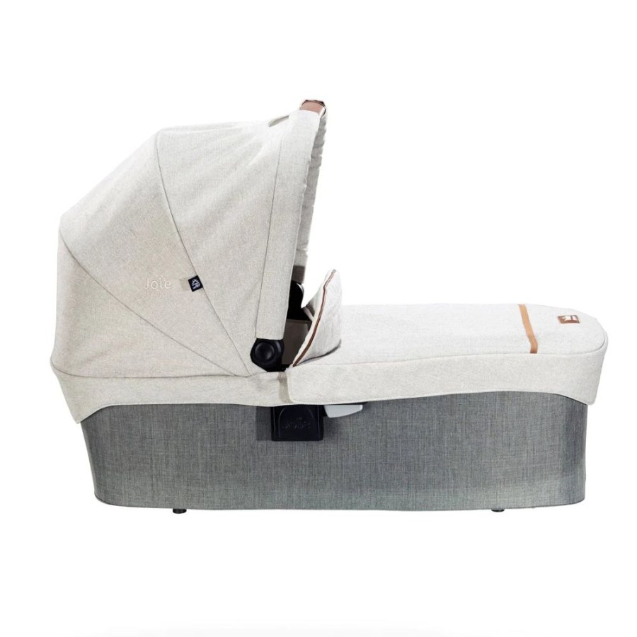 Prams & Pushchairs Joie | Joie Ramble Xl Signature Carrycot (Inc Raincover) - Oyster