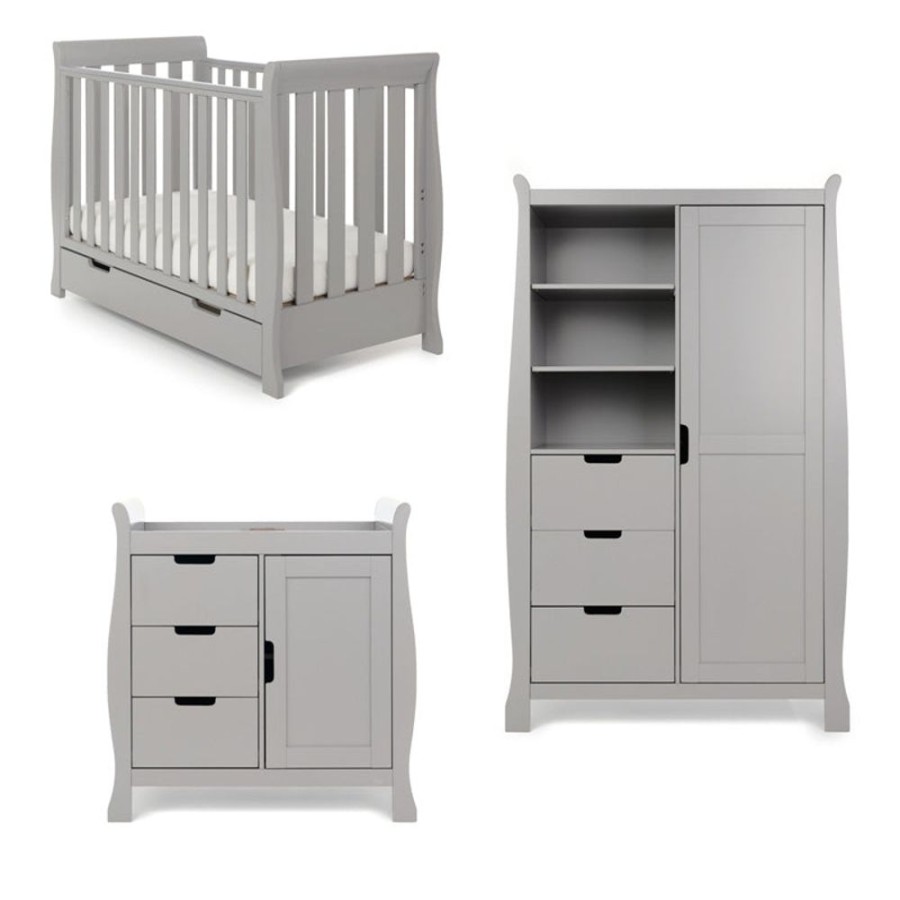 Nursery & Home Obaby 3 Piece Sets | Mini Sleigh 3Pc Nursery Set | Obaby Stamford | Millie & Ralph