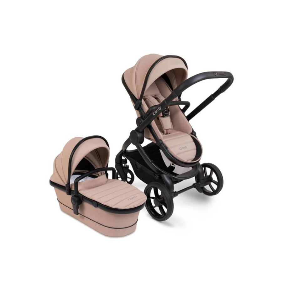 Prams & Pushchairs iCandy | Icandy Peach 7 Pushchair & Carrycot - Jet/Cookie