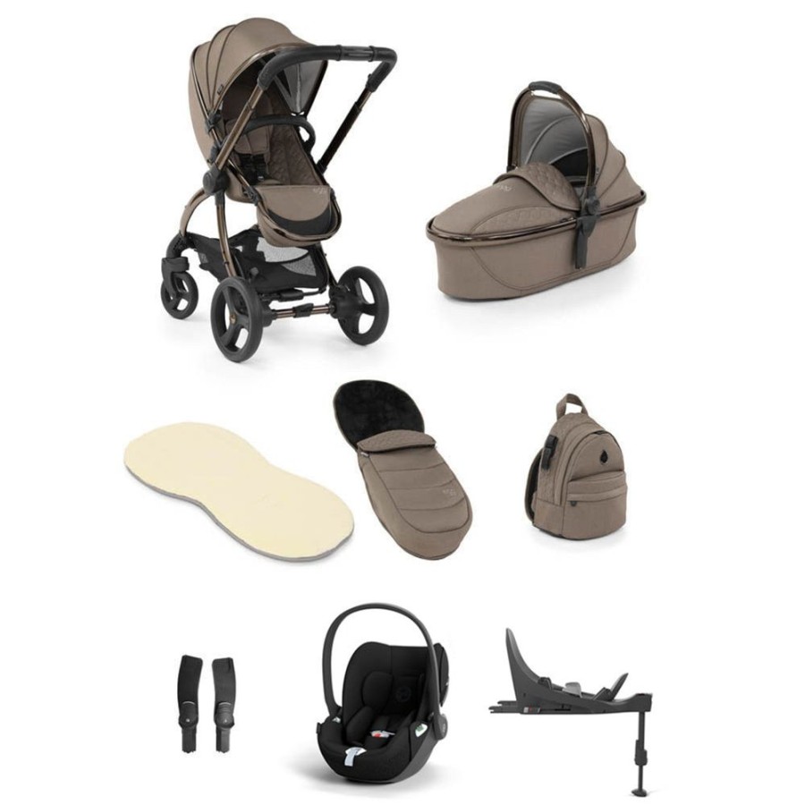 Prams & Pushchairs Egg2 | Egg 2 Luxury Travel Bundle With Cloud T I-Size - Mink