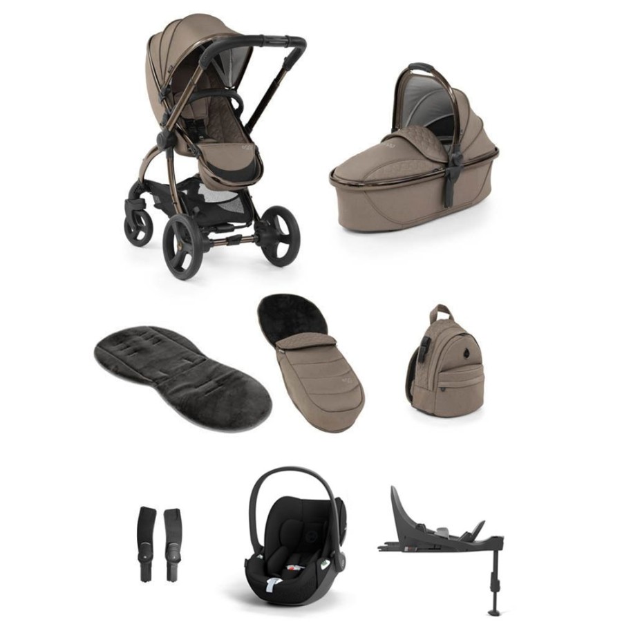 Prams & Pushchairs Egg2 | Egg 2 Luxury Travel Bundle With Cloud T I-Size - Mink