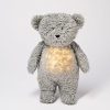 Nursery & Home Moonie Soft Toys | Moonie - Humming Friend Bear Nightlight - Mineral Grey