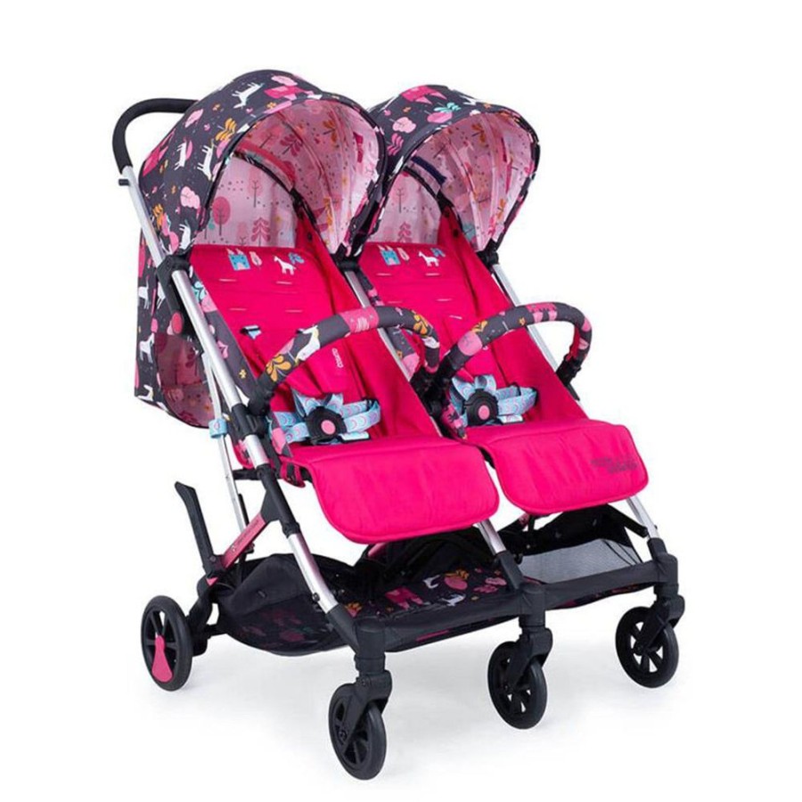 Prams & Pushchairs Cosatto | Cosatto Woosh Double Stroller - Unicorn Land