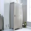 Nursery & Home Obaby Wardrobes | Obaby Stamford Sleigh Single Wardrobe - Warm Grey