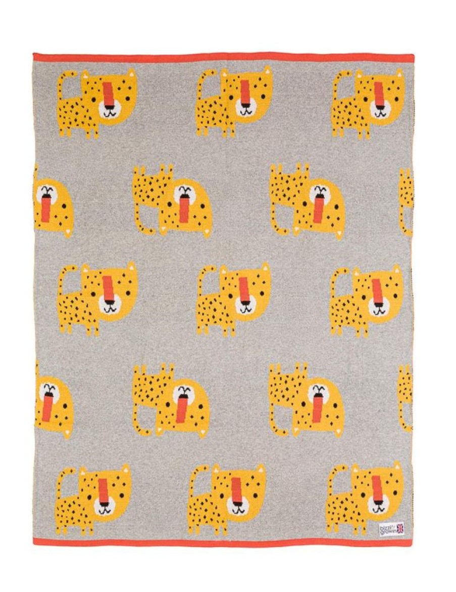 Nursery & Home Bizzi Growin Blankets | Leopard Baby Blanket