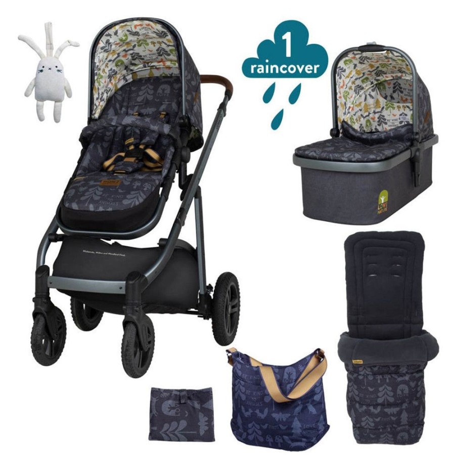 Prams & Pushchairs Cosatto | Cosatto Wow 2 Special Edition Pram & Accessories Bundle - Nature Trail