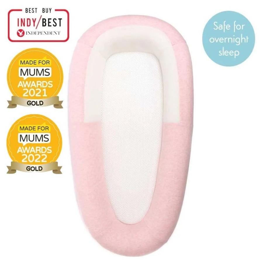 Nursery & Home Purflo Bedding & Sleepwear | Purflo Sleep Tight Baby Bed - Shell Pink