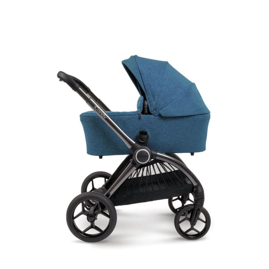 Prams & Pushchairs iCandy | Icandy Core Complete Bundle With Pebble 360 & Base - Atlantis Blue