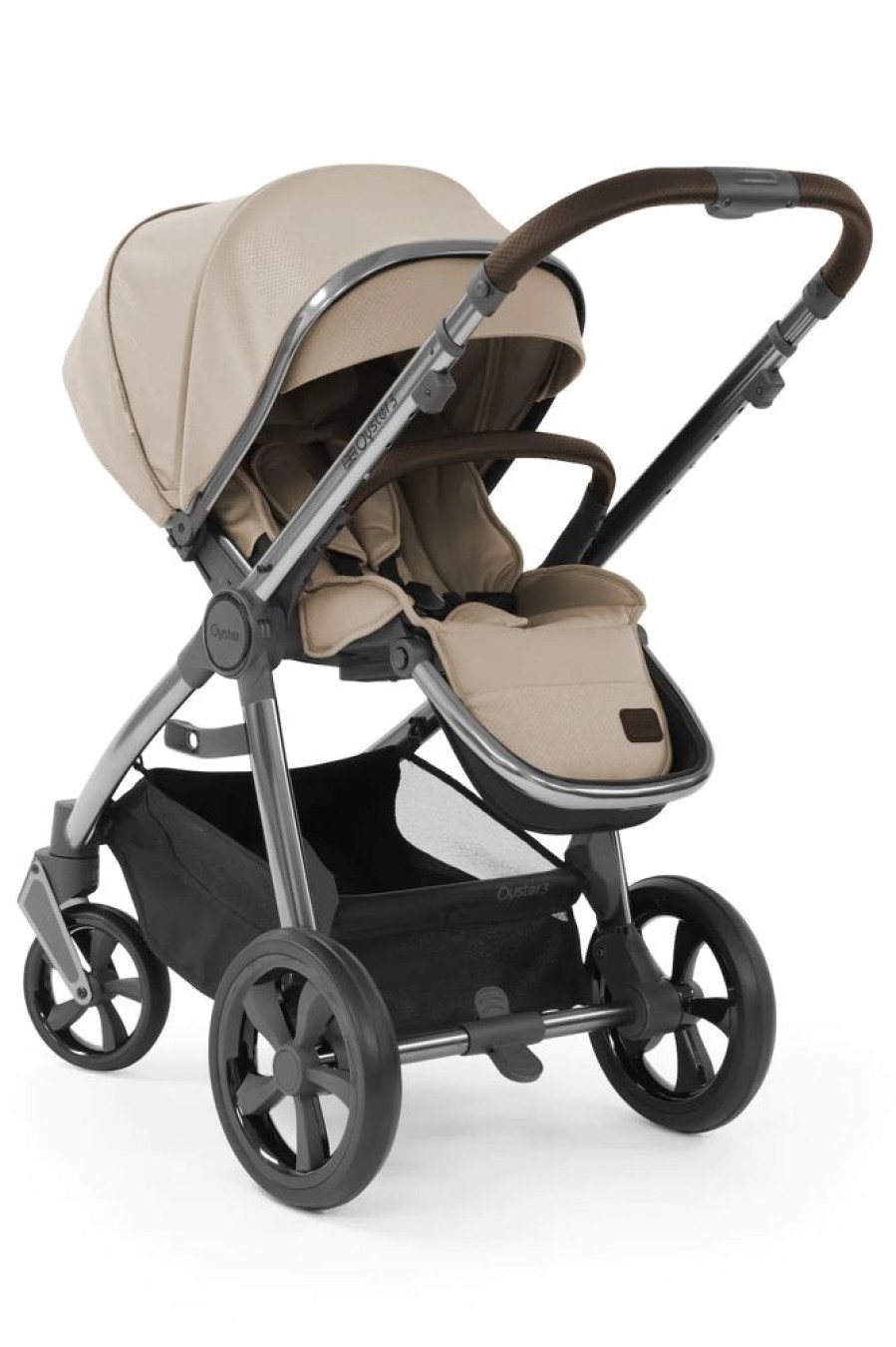 Prams & Pushchairs BabyStyle | Oyster 3 Stroller - Butterscotch/Gun Metal