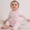 Clothing Sarah Louise Sleepsuits | Pink Frill Heart Design All In One