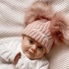 Personalised Millie & Ralph | Double Pom Pom Hat Personalised From Millie & Ralph