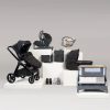 Prams & Pushchairs Bababing | Bababing Raffi Travel, Home & Highchair Bundle - 17 Pc - Gloss Black