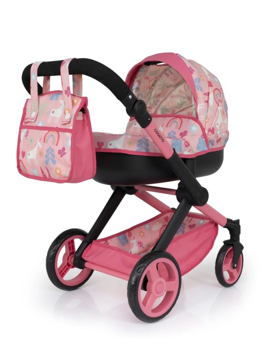 Nursery & Home Cosatto Gifts | Cosatto Mini Wow Continental Dolls Pram - Unicorn