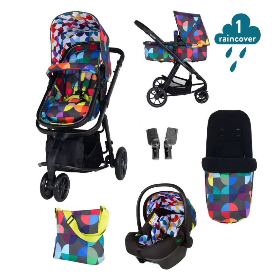 Prams & Pushchairs Cosatto | Cosatto Giggle 2 In 1 I-Size Accessories Bundle - Kaleidoscope