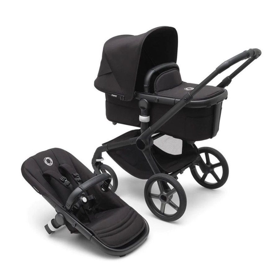 Prams & Pushchairs Bugaboo | Bugaboo Fox 5 Complete Pushchair - Midnight Black