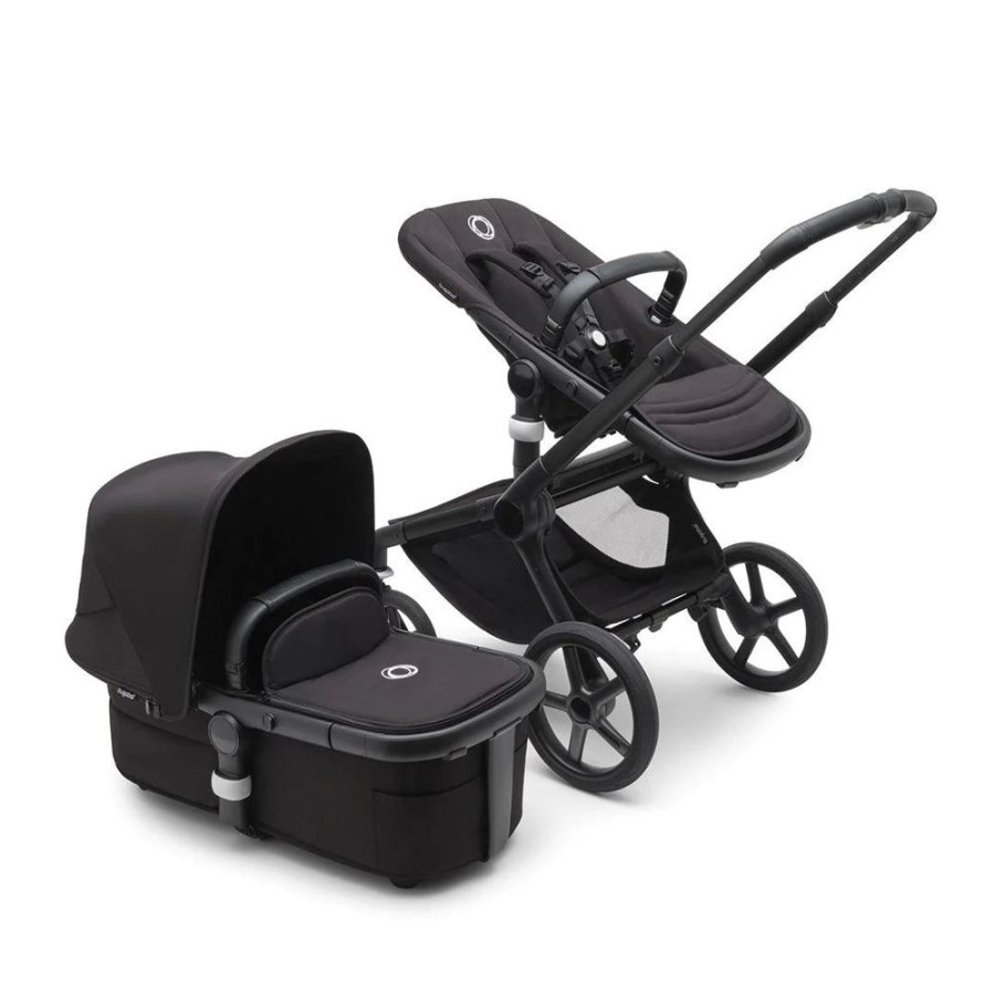 Prams & Pushchairs Bugaboo | Bugaboo Fox 5 Complete Pushchair - Midnight Black