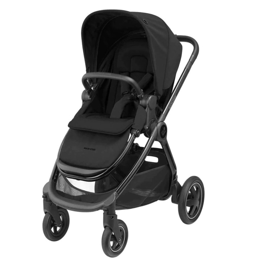 Prams & Pushchairs Maxi-Cosi | Maxi-Cosi Adorra Luxe Pebble 360 Pro + Base Travel System - Twillic Bl