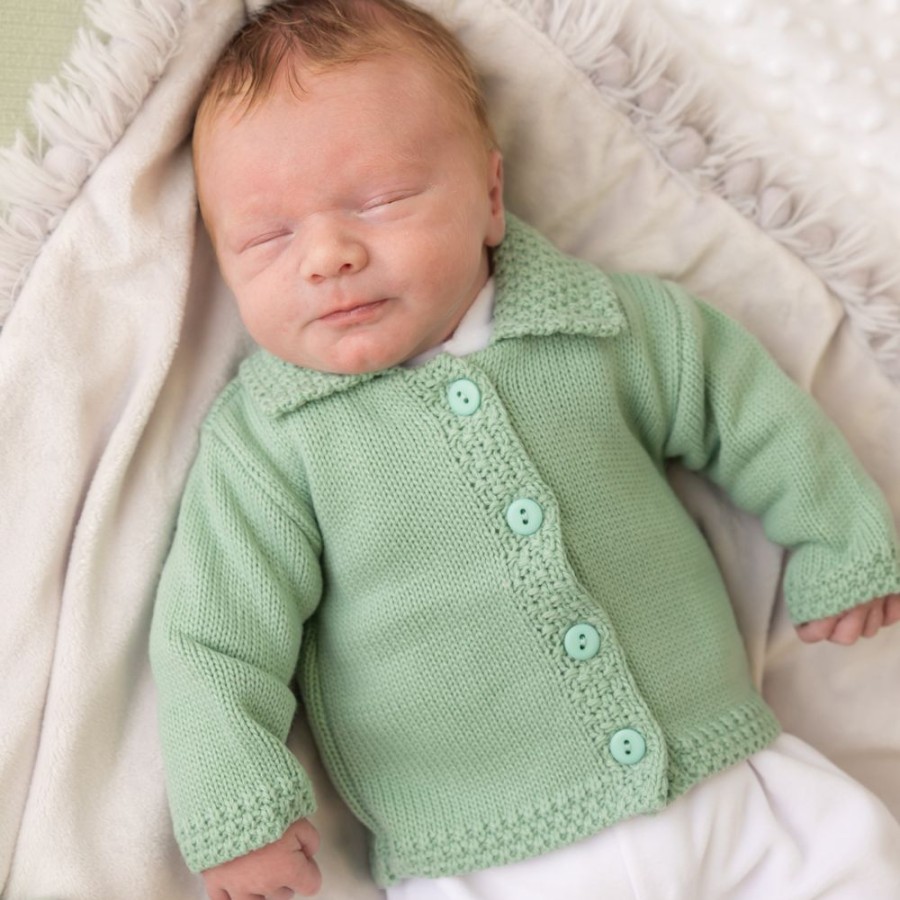 Clothing Dandelion Cardigans | Sage Green Buttoned Cardigan