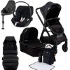 Prams & Pushchairs Bababing | Bababing Raffi Cloud T Car Seat Bundle - Black