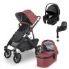 Prams & Pushchairs UPPAbaby | Uppababy Vista V2 Travel System With Maxi-Cosi Pebble 360 Pro - Lucy