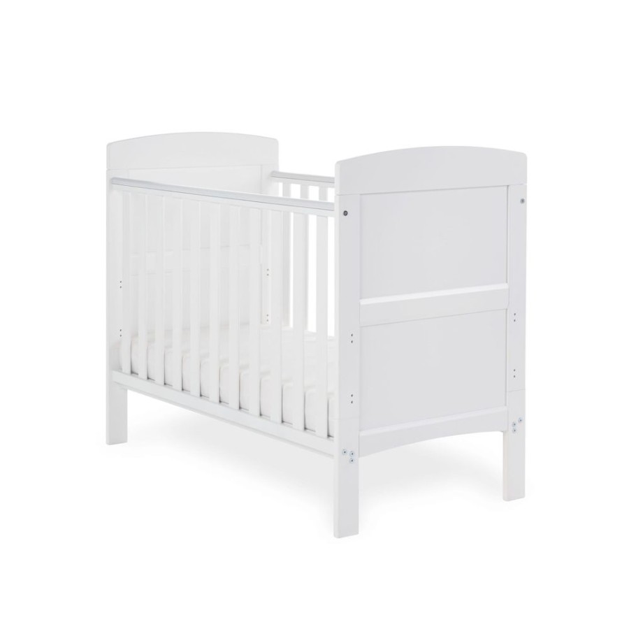 Nursery & Home Obaby 3 Piece Sets | Obaby Grace Mini 3 Piece Room Set - White | Obaby Grace | Millie & Ralph