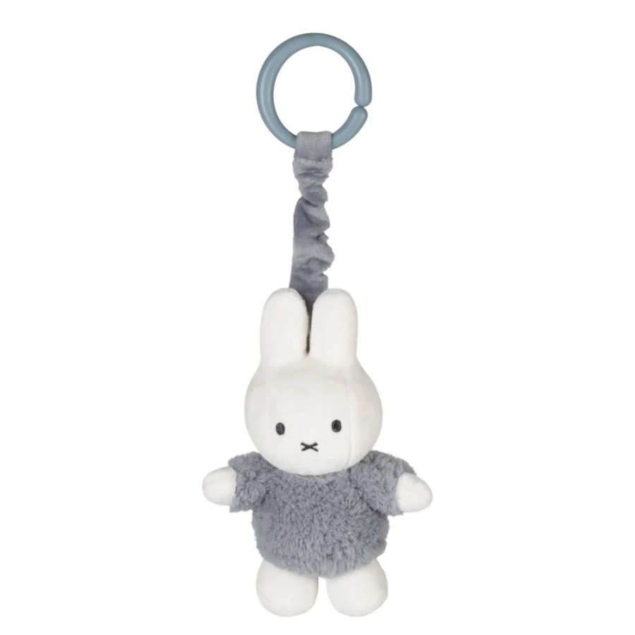 Nursery & Home Little Dutch Soft Toys | Little Dutch X Miffy Hanging Toy Fluffy Blue | Millie & Ralph