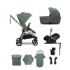 Prams & Pushchairs Millie & Ralph | Mamas & Papas Strada 8 Pc Complete Travel Bundle With Cybex Aton B2 Ca