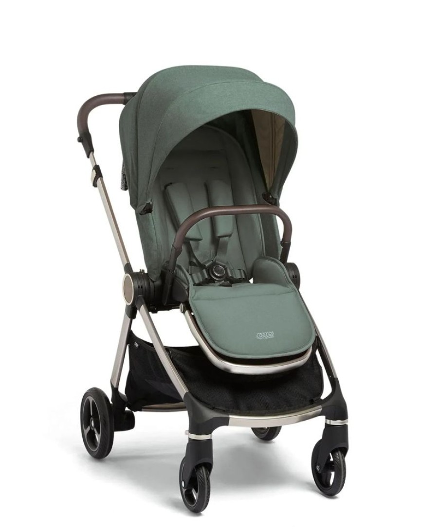 Prams & Pushchairs Millie & Ralph | Mamas & Papas Strada 8 Pc Complete Travel Bundle With Cybex Aton B2 Ca