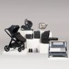 Prams & Pushchairs Bababing | Bababing Raffi Travel & Home Bundle - 15 Pc - Gloss Black