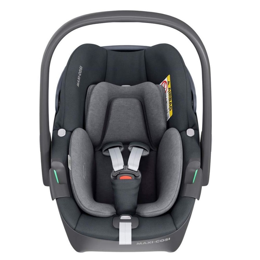 Prams & Pushchairs Millie & Ralph | Maxi-Cosi Pebble 360 Car Seat + Familyfix 360 Base - Essential Graphit