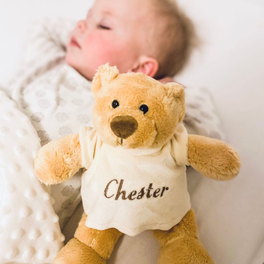 Personalised Millie & Ralph | Personalised Mumbles Honey Bear In T Shirt