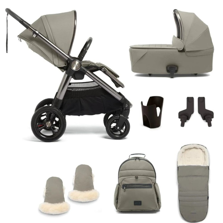 Prams & Pushchairs Millie & Ralph | Mamas & Papas Ocarro 7 Pc Essential Bundle - Everest