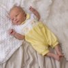 Clothing Dandelion Rompers | Lemon 'Little Chicks' Smocked Romper