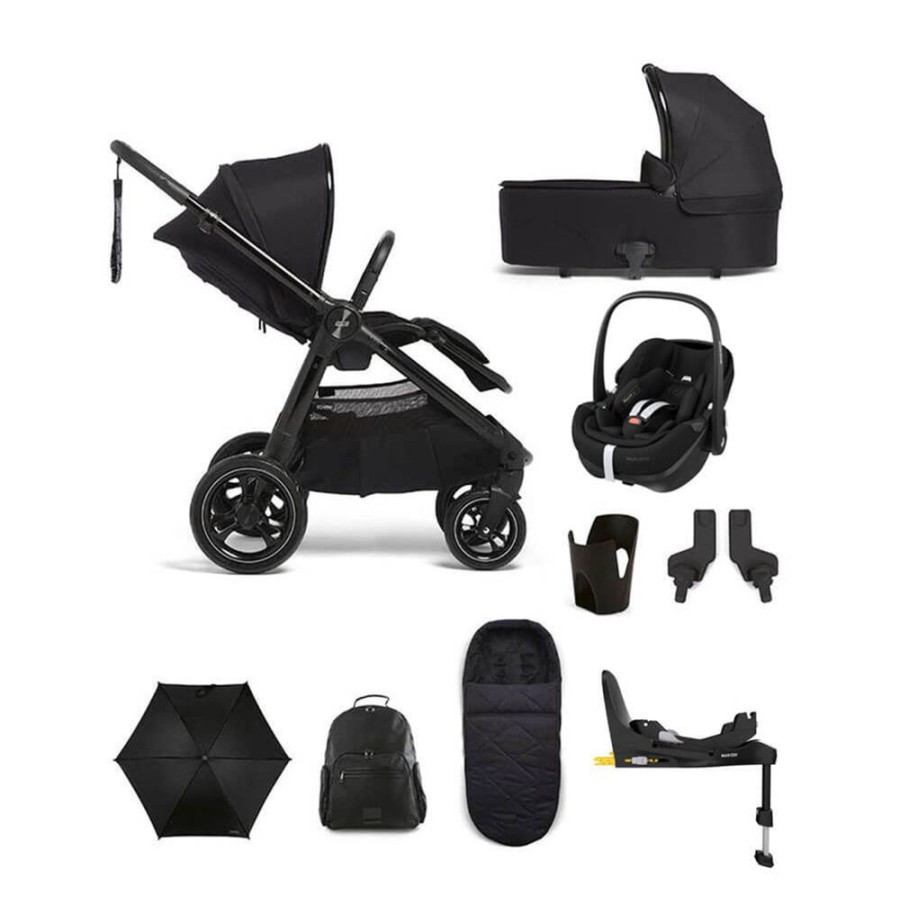 Prams & Pushchairs Millie & Ralph | Mamas & Papas Ocarro 9 Pc Complete Travel Bundle With Maxi-Cosi Pebble