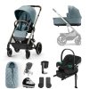 Prams & Pushchairs Cybex | Cybex Balios S Lux Comfort Bundle - Sky Blue