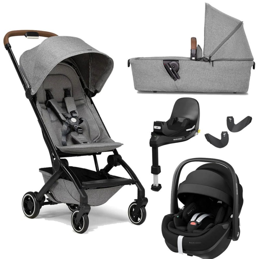 Prams & Pushchairs Joolz | Joolz Aer+ Pushchair & Pebble 360 Pro Travel System - Delightful Grey