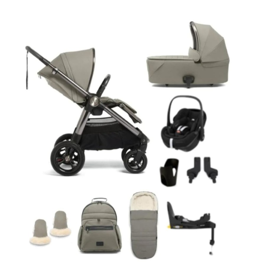 Prams & Pushchairs Millie & Ralph | Mamas & Papas Ocarro 9 Pc Complete Travel Bundle With Maxi-Cosi Pebble