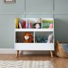 Nursery & Home Obaby Dressers | Obaby Maya Toy Storage Bookcase - White Natural