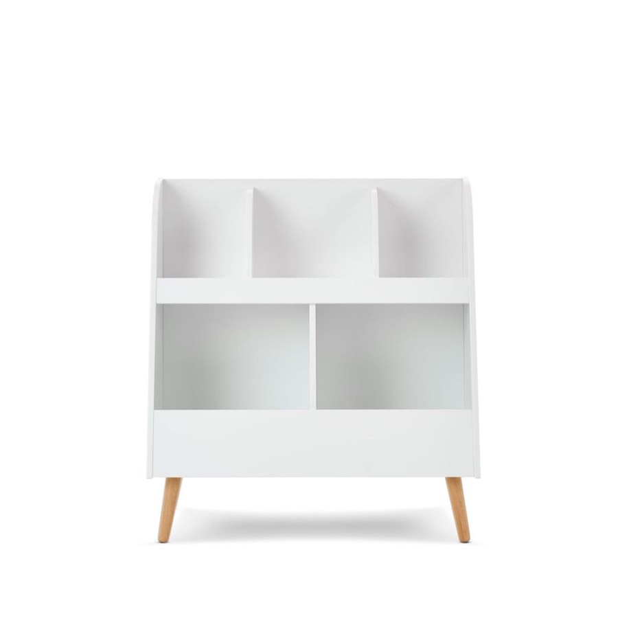 Nursery & Home Obaby Dressers | Obaby Maya Toy Storage Bookcase - White Natural