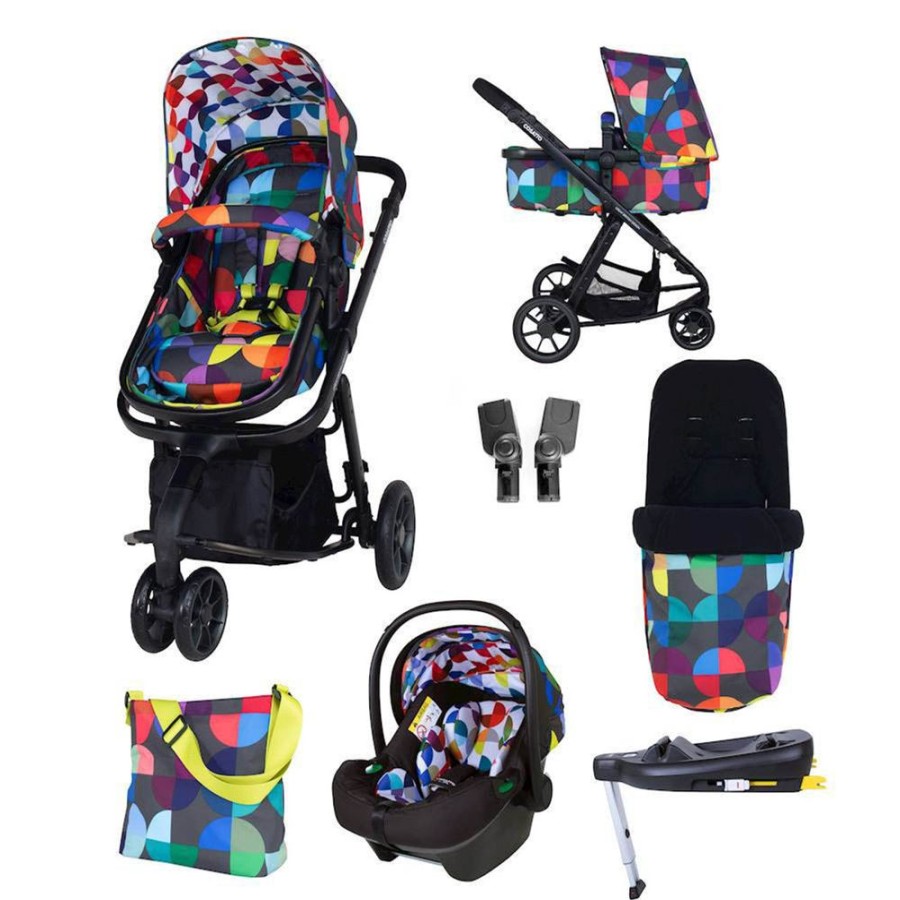 Prams & Pushchairs Cosatto | Cosatto Giggle 2 In 1 I-Size Everything Bundle - Kaleidoscope