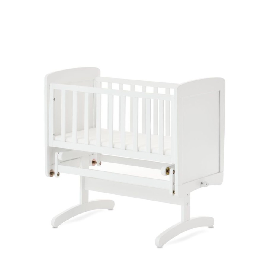 Nursery & Home Obaby Cots & Cotbeds | Obaby Gliding Crib - White