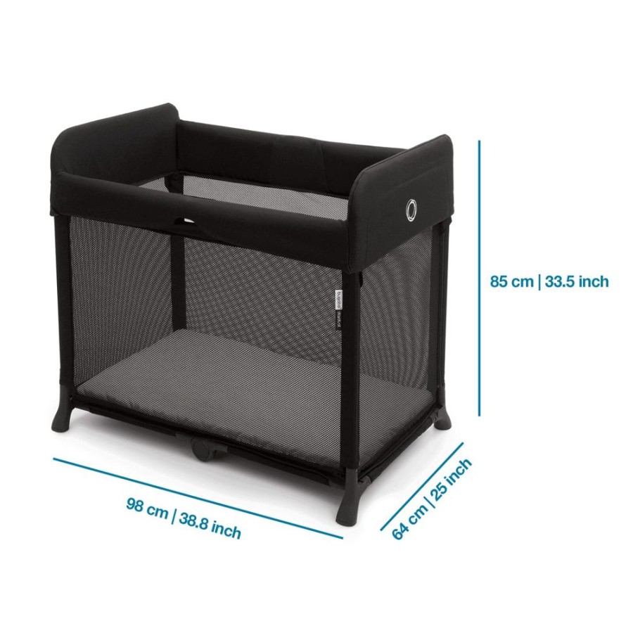 Nursery & Home Millie & Ralph Moses Baskets & Bedside Cribs | Bugaboo Stardust Travel Cot - Black