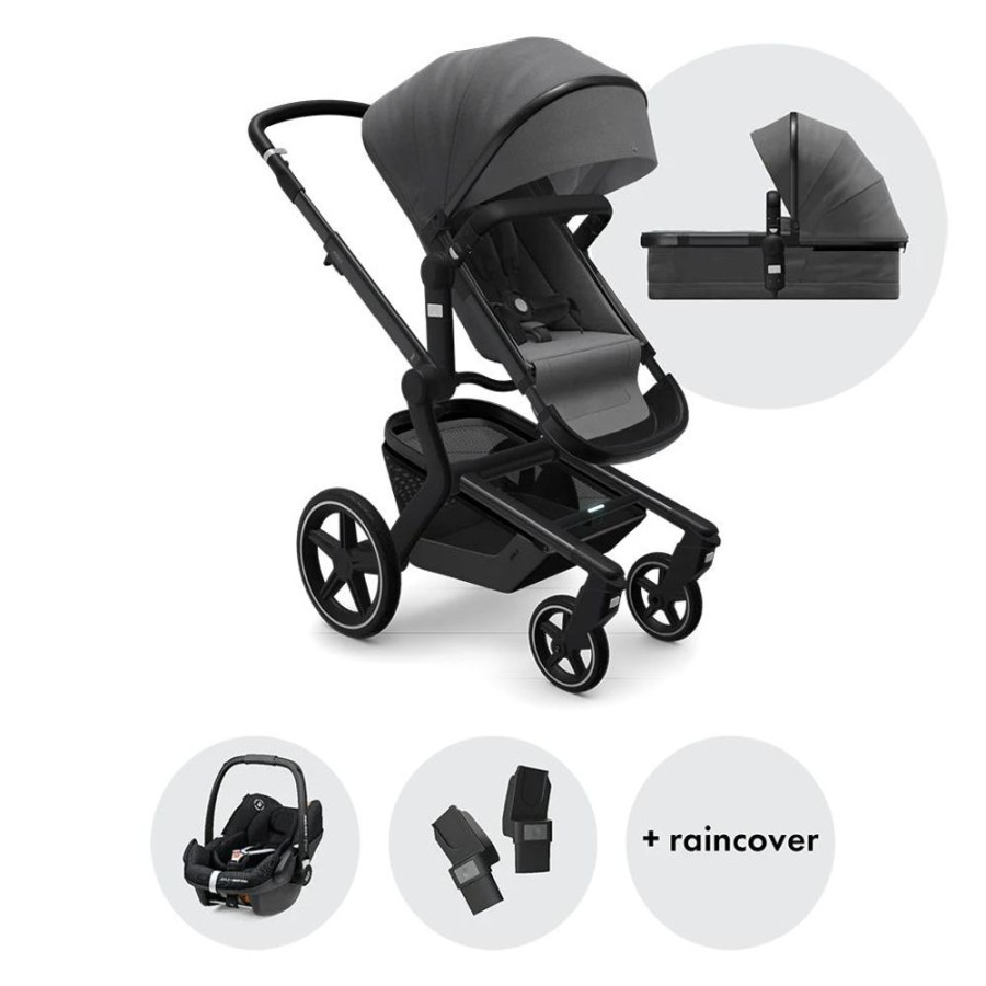 Prams & Pushchairs Joolz | Joolz Day+ Essential Travel System - Awesome Anthracite