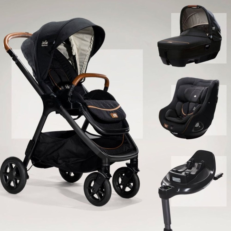 Prams & Pushchairs Joie | Joie Finiti Flex Grow Ready Bundle - Eclipse