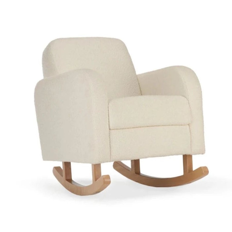 Nursery & Home CuddleCo Nursing Chairs | Cuddleco Etta Nursing Chair - Boucle Off-White