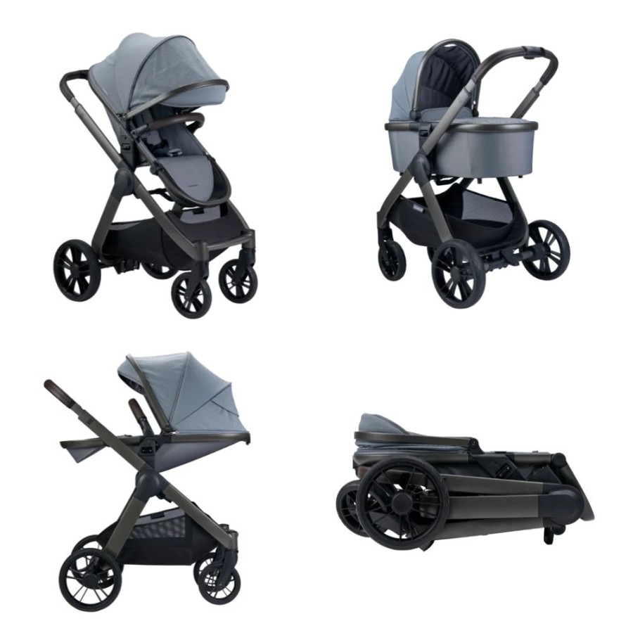 Prams & Pushchairs Bababing | Bababing Raffi 2 In 1 - Duck Egg